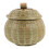 Simple Design Storage Organizer Desktop Bamboo Woven Storage Holder Multi 1Set 4
