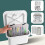 Lockable tackle box organizer for marine deck storage white 6