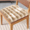 Non-Slip Seat Cushion Polyester 20x20 Inch 4