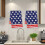 Polyester Dish Drying Towel Independence Day 1 piece 2