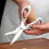Stainless Steel Kitchen Shears Detachable Heavy Duty 1 Pair 7