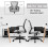 Ergonomic Office Chair Grey Mesh Back with Lumbar Support 6