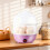 Mini Electric Egg Cooker Pink 14-Egg Capacity 7