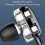 Wired Earphones with Microphone Stereo Noise-Canceling 7
