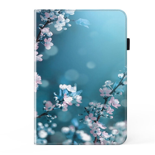 Tablet-cover til Samsung Galaxy Tab S9/S9FE Blå Blomster PU 1