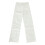 Høylivede rette, vide denimjeans til dame, hvite 3