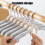 Xhegex folding hanger with socks drying rack non-slip 6