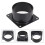 ABS Wall Flange Connector for Ventilation Pipe 75-120 mm 6
