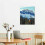 Rocky Mountains River Canvas Wall Art 16x20 in 2