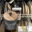 Black Round Dishwasher Detergent Container Wooden Box with 4
