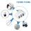 Hub giratorio USB 3.0 de 3 puertos: 2  USB 2.0 + 1  USB 3.0 6