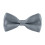 Bow Tie Solid Color Adjustable for Kids Gray Free Size 6