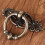 Drawer Pull Ring Antique Alloy Gold Finish 2