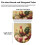 Rooster Blommigt toalettsitsöverdrag, 2 delar, justerbart 8