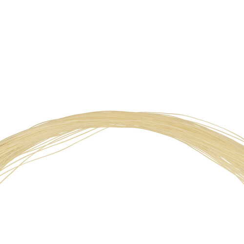 Violin bow horsehair replacement natural white 2
