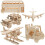 Wood Airplane Kit for Cognitive Development 5 pcs 7
