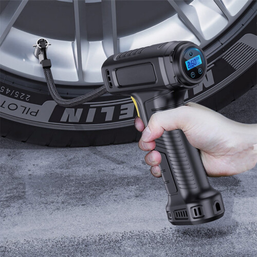 12V DC portable air compressor 150 PSI with digital gauge 1