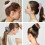 Extra-Large Satin Silk Scrunchies for Thick Hair 4 Pack 4