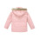 Jongens winterparka met capuchon, roze, maat 150 3