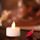 LED Tea Lights Flameless with Timer Flicker Effect 1.5 x 7