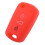 Capa de silicone para chave de carro compatível com Kia Rio K2 e Hyundai i20 7