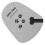 Surfboard anti-slip pads light grey large 3