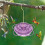 Hummingbird Feeder Floral Style Red Hanging Hook 7