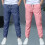 Boys Linen Pants Light Blue 2 Pack 11-12 Years 2