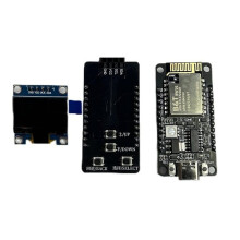 Carte de Développement BW16-Kit RTL8720DN, Module Wi-Fi Double Bande 2,4 GHz et 5 GHz, BLE, avec Écran OLED de 0,96 Pouce