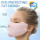 UV Face Mask UPF 50+ Ice Silk Washable Reusable Pink 3