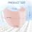 UV Face Mask UPF 50+ Ice Silk Washable Reusable Pink 7