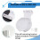 Router Wall Mount Bracket Suitable for  Deco BE63/BE65/BE10000 Mesh Wifi7 Router Saving Space 1PCS 9