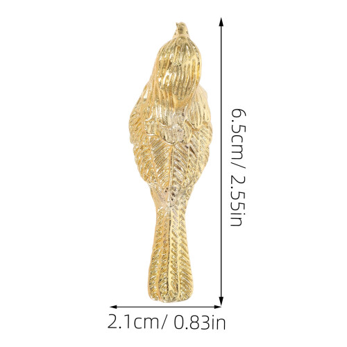 Brass Bird Drawer Knob Gold Finish 1 Pack 1