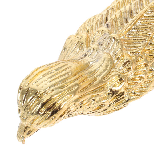 Brass Bird Drawer Knob Gold Finish 1 Pack 2