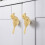 Brass Bird Drawer Knob Gold Finish 1 Pack 8