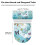 Butterfly Elastic Toilet Seat Covers Set 3-Pack 5