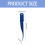 Blue Magic shrimp deveining tool plastic 1 piece 2