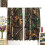 Camouflage Curtains Green Abstract Art 42x63 Inch 2-Panel 4