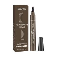 Waterproof Eyebrow Pen Natural Look Four-Prong Tip