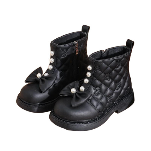 Botas cortas de color liso para niños 1