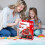 Set di piste per camion dei pompieri con parcheggio per bambini – STEM 4