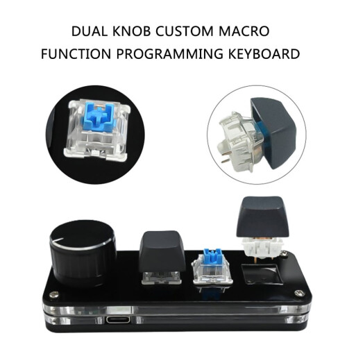Macro Keyboard with Customizable Settings 9 10 12 15 Keys 2