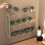 Wall-Mount Sunglass Organizer Clear Display Rack for 2