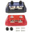 Dual Stud Bus Bar Power Distribution Block 2 pcs 12-48V 6mm 3