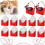 Valentine's Day Gift Box Envelope Paper Packaging Box for 7