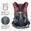 Wanderrucksack 50L, leicht, mit mehreren Fächern 7