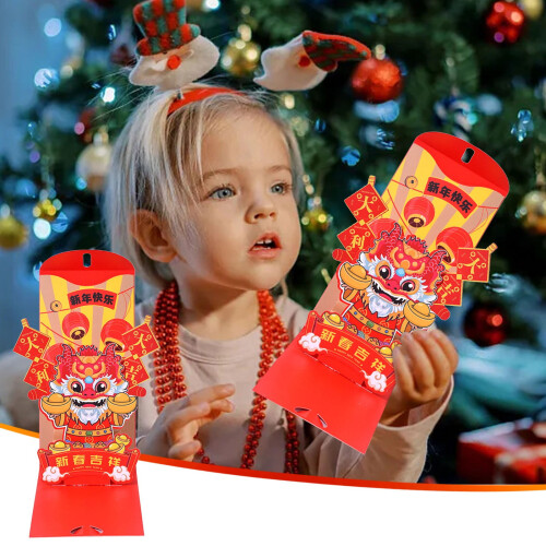 3D Dragon Red Envelopes for Spring Festival 2024 1