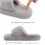Damesslippers met memory foam, beige, maat 6,5–8 2