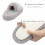 Damesslippers met memory foam, beige, maat 6,5–8 4