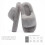 Damesslippers met memory foam, beige, maat 6,5–8 3